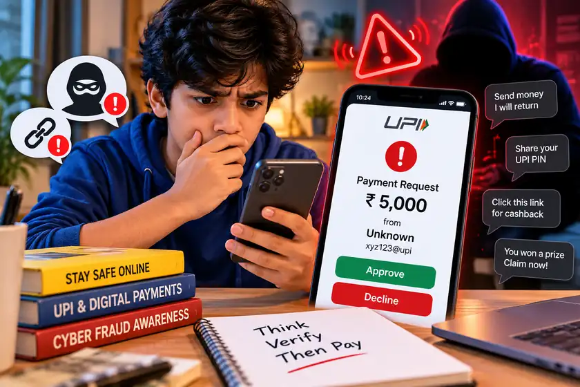 UPI Scams Targeting Students: 7 Red Flags to Spot Before You Pay
